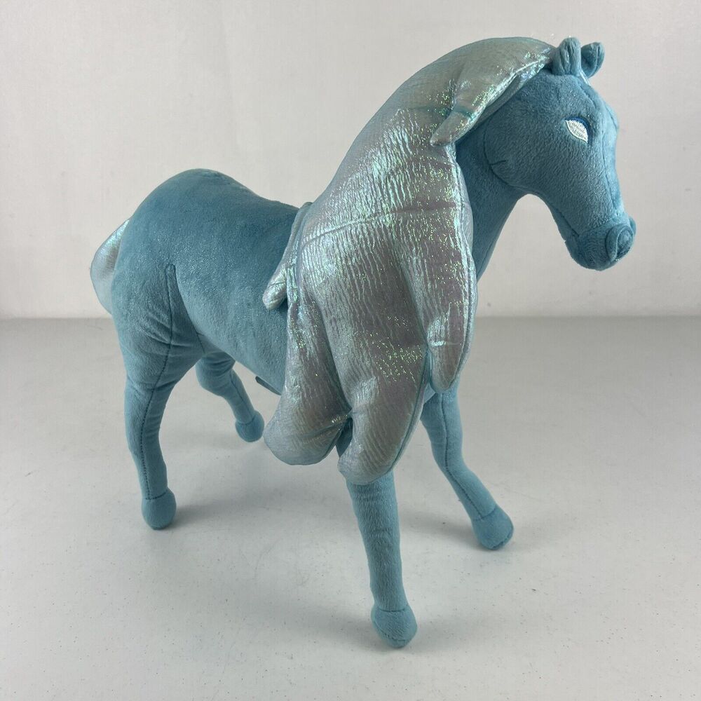Disney Store NOKK Plush Posable Frozen 2 ELSA’s Blue Water Horse 15'' Doll